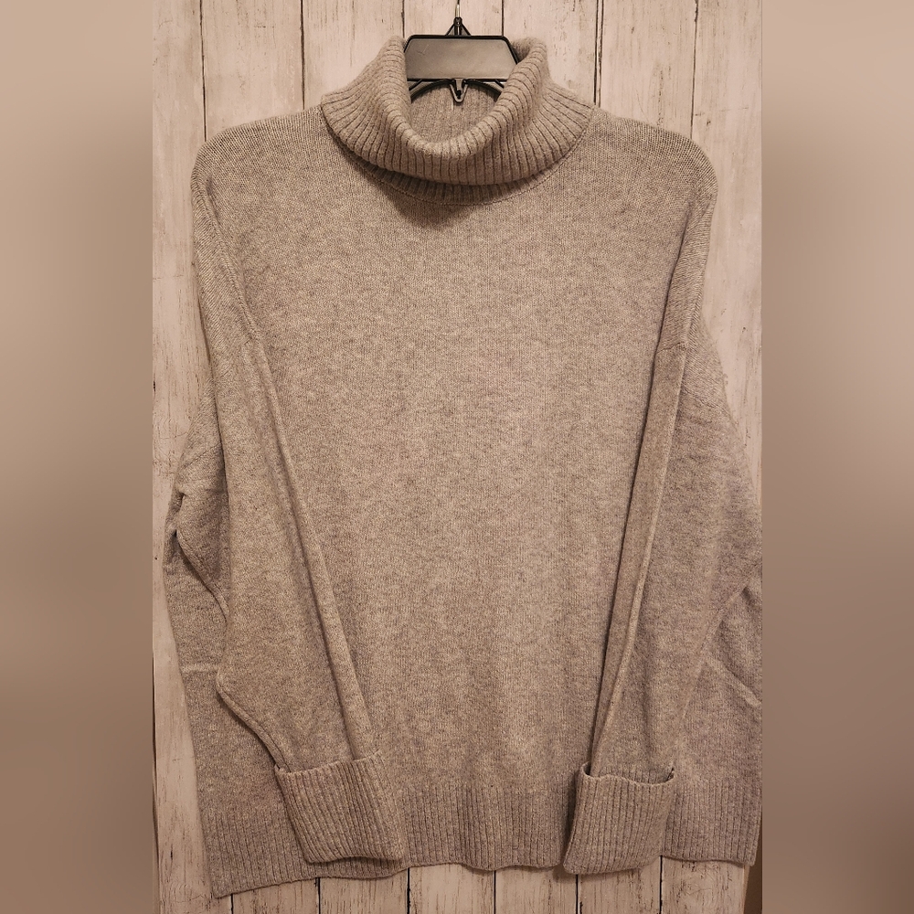 SoSoft Gray Turtleneck Sweater